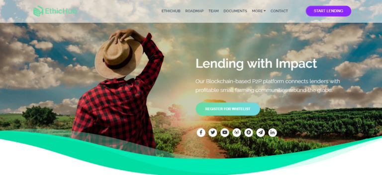 EthicHub Token Review- P2P Platform connects lenders with Farming communities